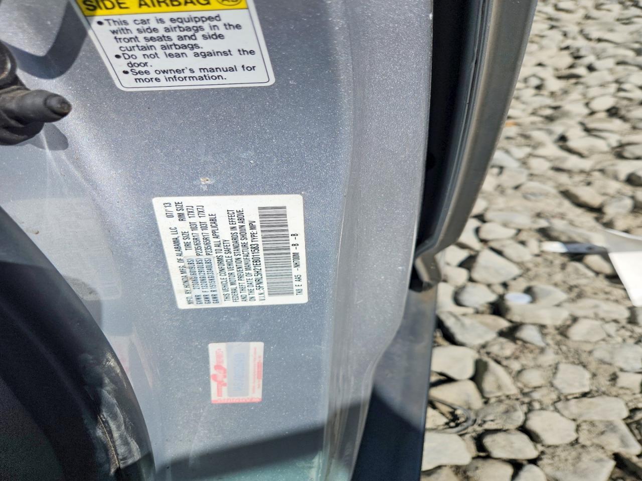 2014 HONDA ODYSSEY LX — Фото 13 из 13
