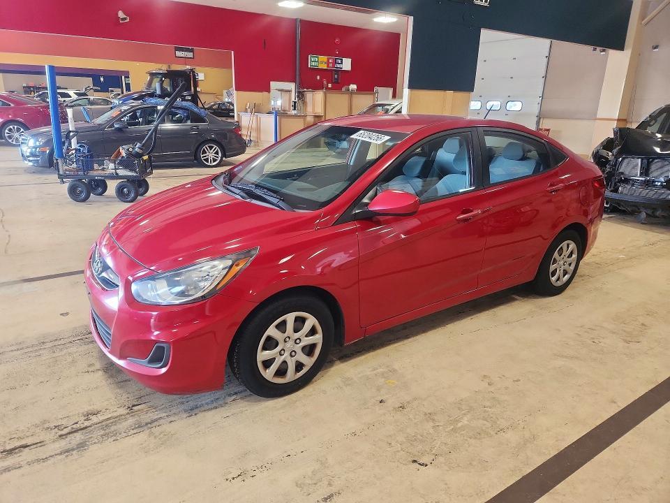 2014 HYUNDAI ACCENT KMHCT4AE6EU729802