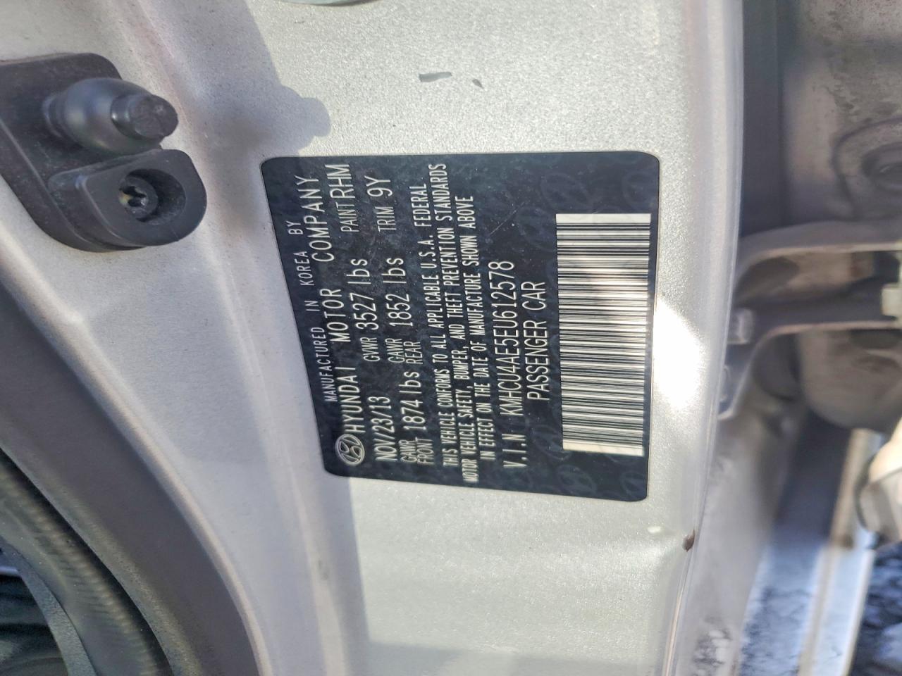 2014 HYUNDAI ACCENT GLS — Фото 12 из 12