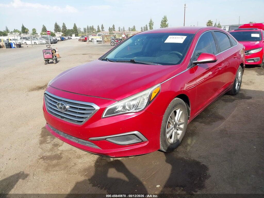 5NPE24AF6HH488461 2017 HYUNDAI SONATA photo no. 2