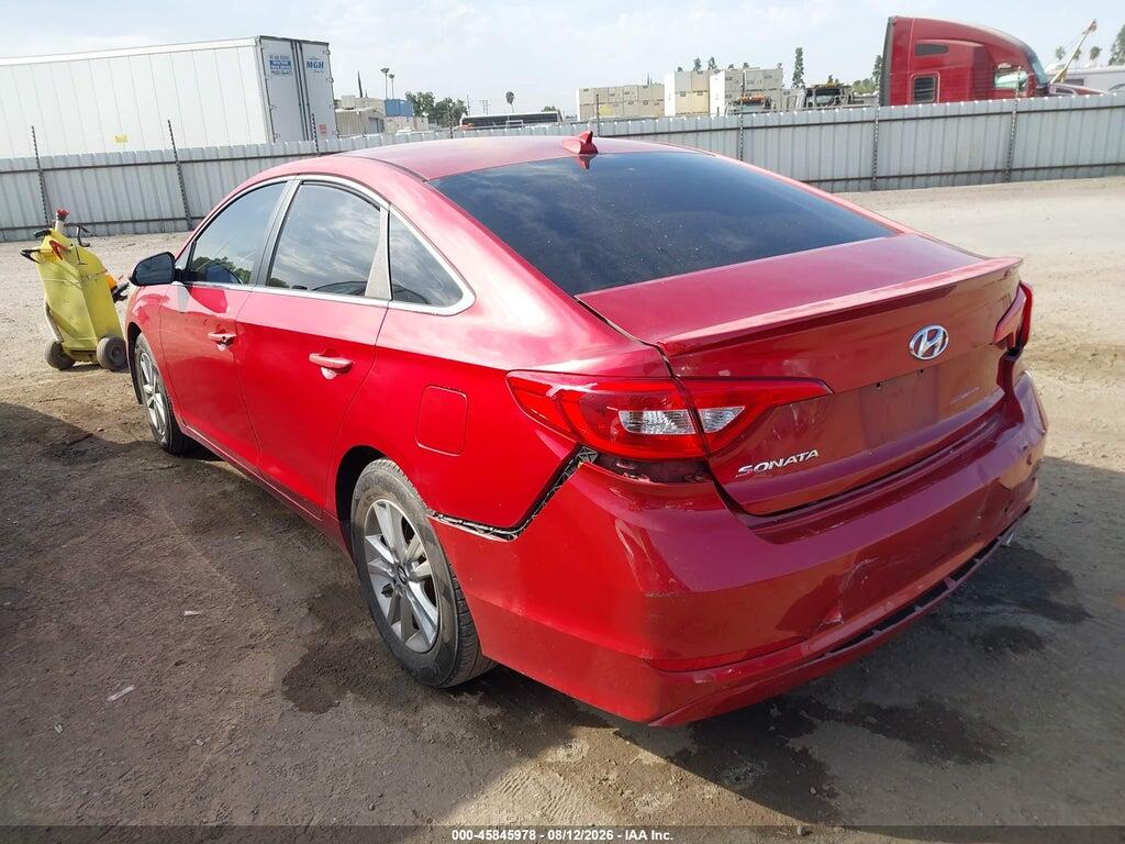 5NPE24AF6HH488461 2017 HYUNDAI SONATA photo no. 3
