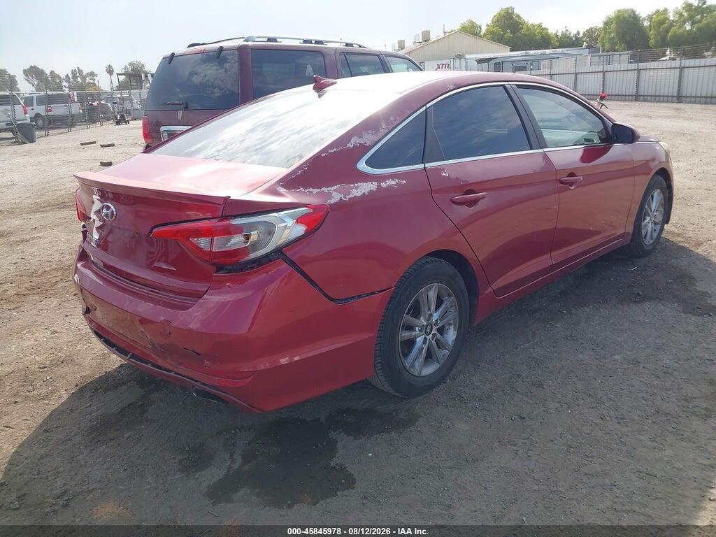 5NPE24AF6HH488461 2017 HYUNDAI SONATA photo no. 4