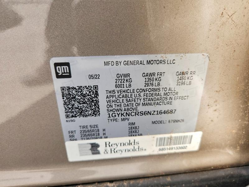 2022 CADILLAC XT5 PREMIUM LUXURY — Фото 13 из 13