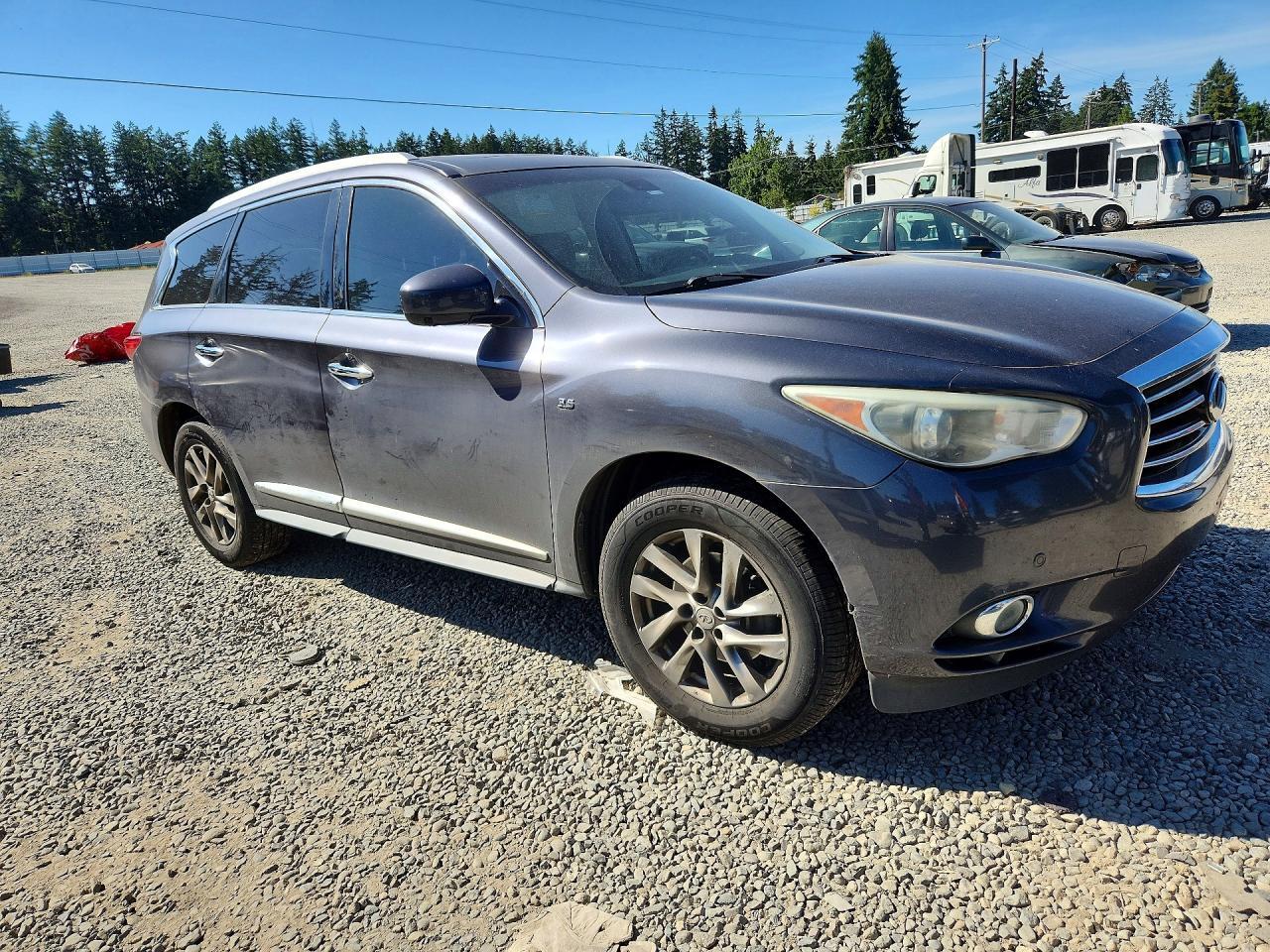 5N1AL0MNXEC555377 2014 INFINITI QX60 photo no. 4