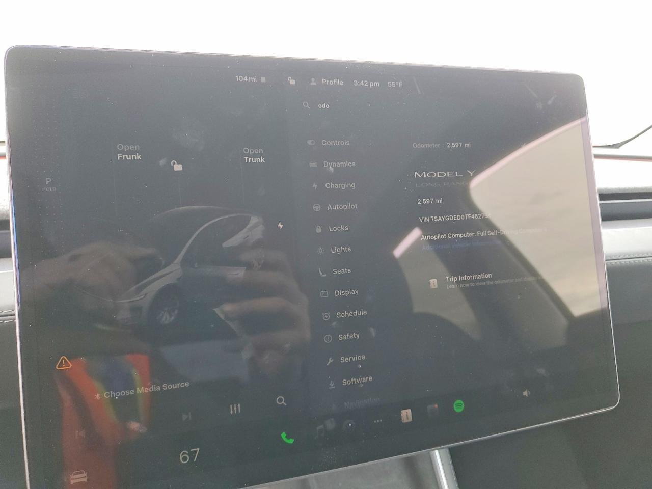 7SAYGDED0TF462794 2026 TESLA Y photo no. 9