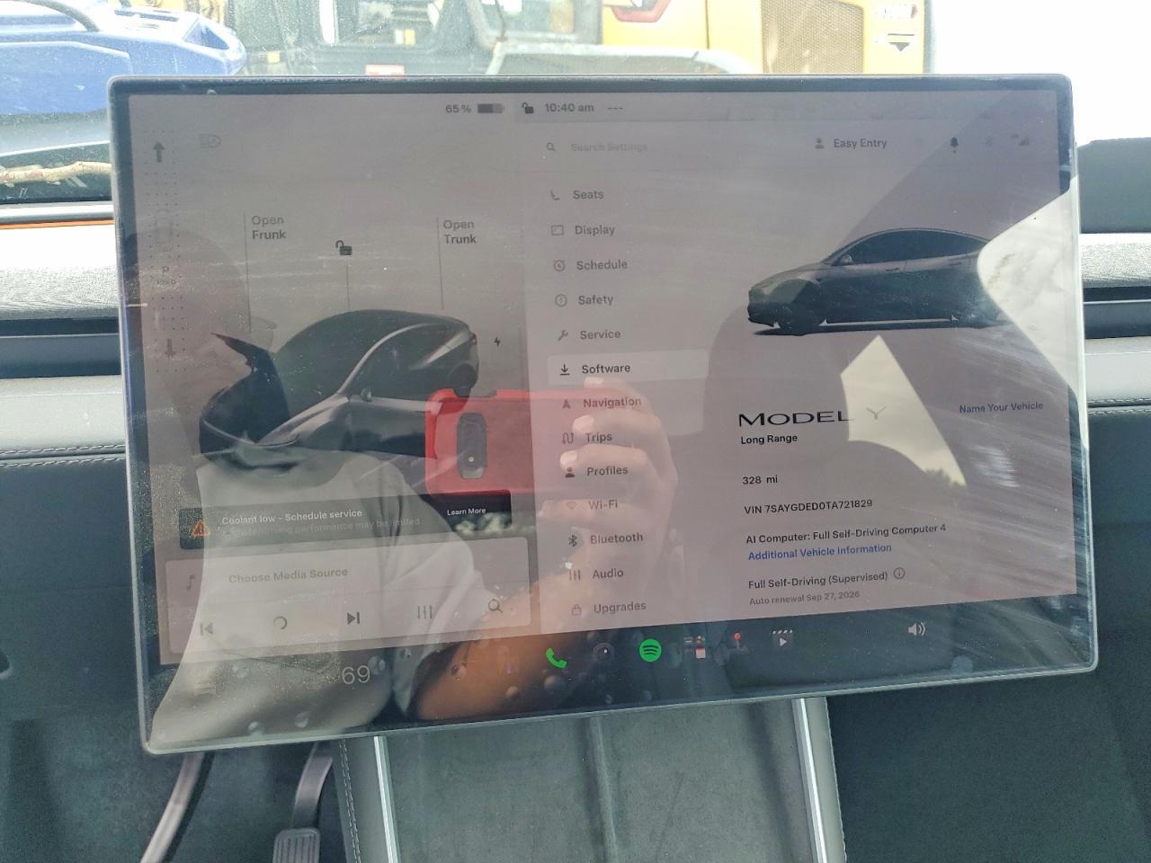 7SAYGDED0TA721829 2026 TESLA MODEL Y photo no. 9