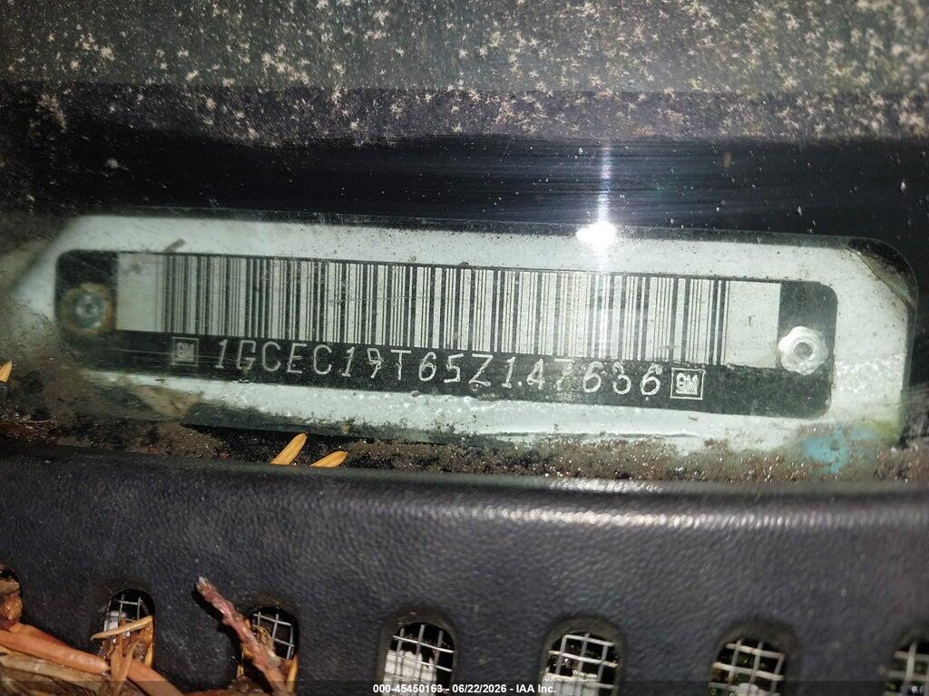 1GCEC19T65Z147636 2005 CHEVROLET SILVERADO 1500 photo no. 9