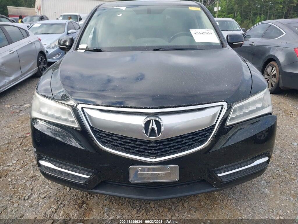 5FRYD3H2XGB017977 2016 ACURA MDX photo no. 11