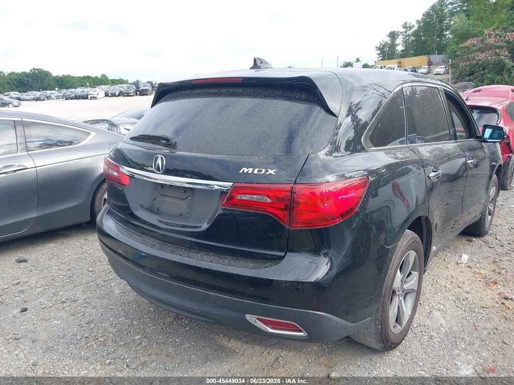 5FRYD3H2XGB017977 2016 ACURA MDX photo no. 4