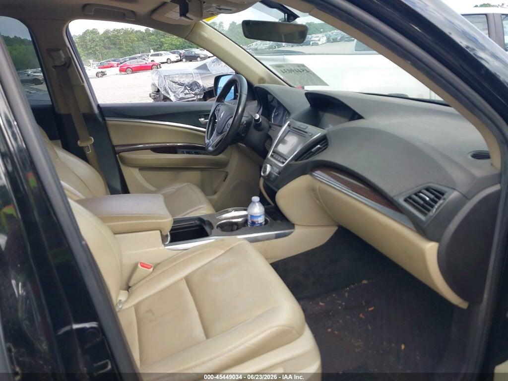 5FRYD3H2XGB017977 2016 ACURA MDX photo no. 5