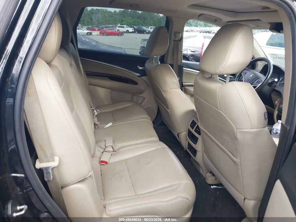 5FRYD3H2XGB017977 2016 ACURA MDX photo no. 8