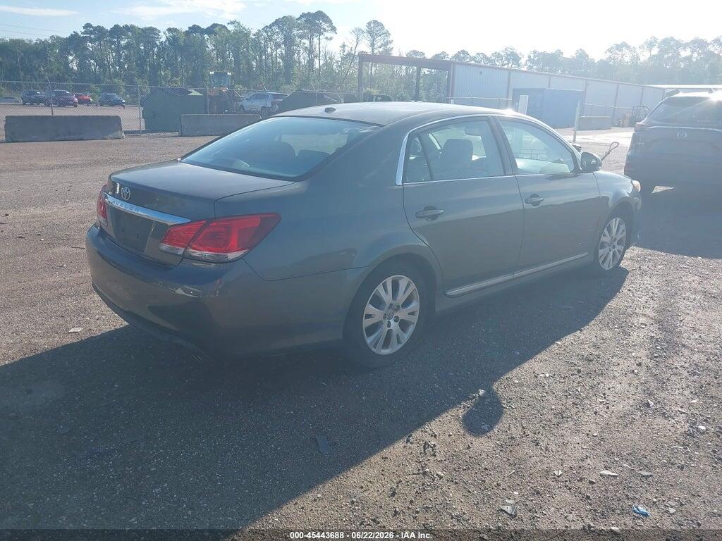 4T1BK3DB7BU374564 2011 TOYOTA AVALON photo no. 4