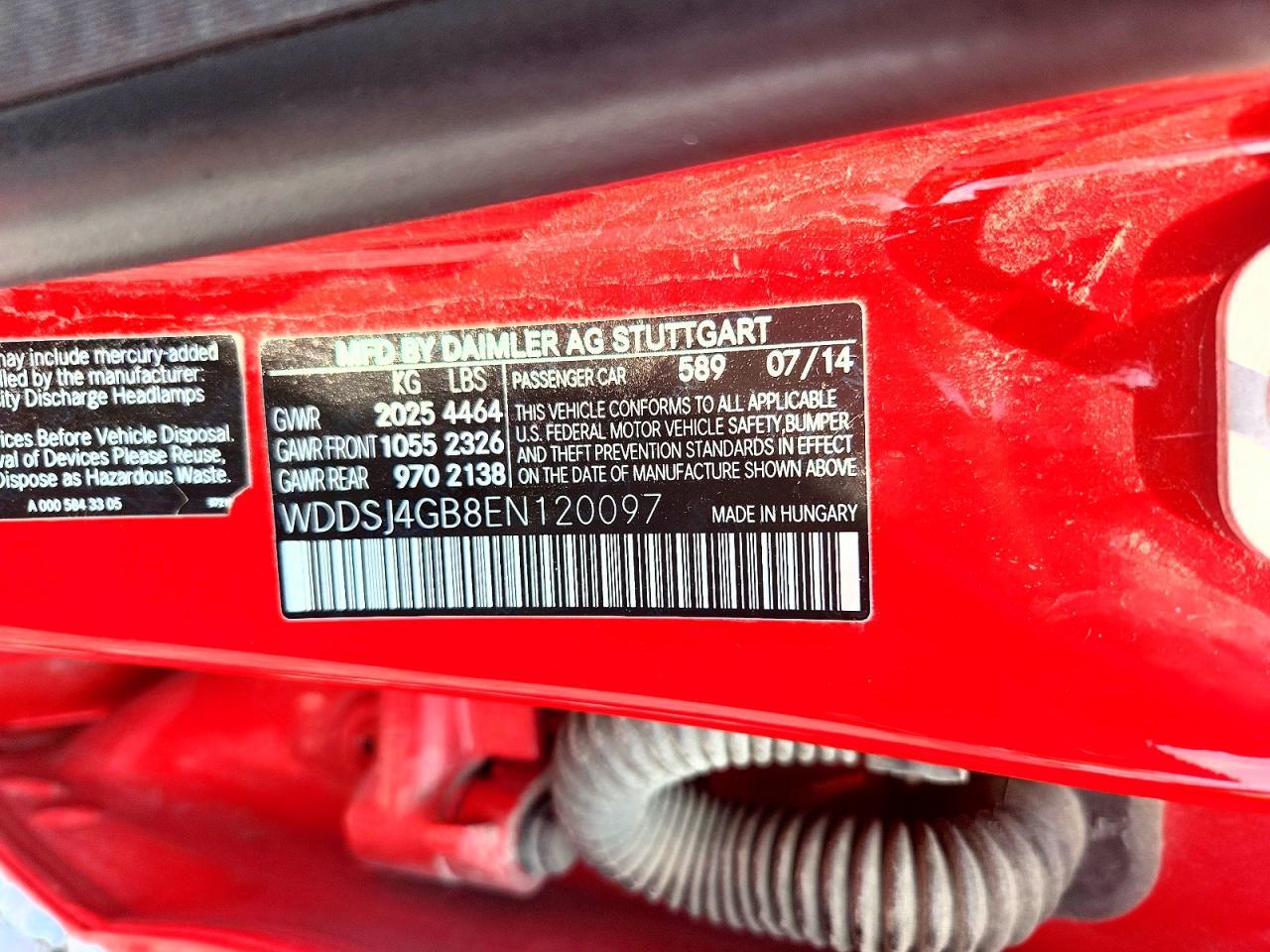 2014 MERCEDES-BENZ CLA 250 4MATIC — Фото 12 из 12