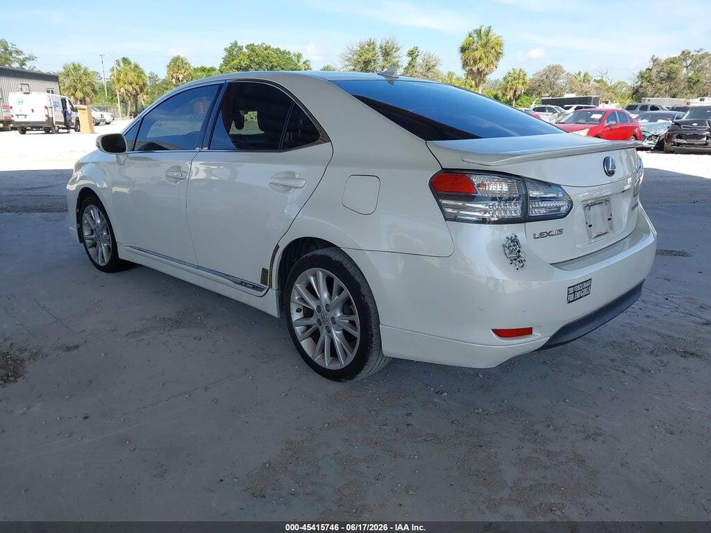 JTHBB1BAXA2032165 2010 LEXUS HS 250H photo no. 3
