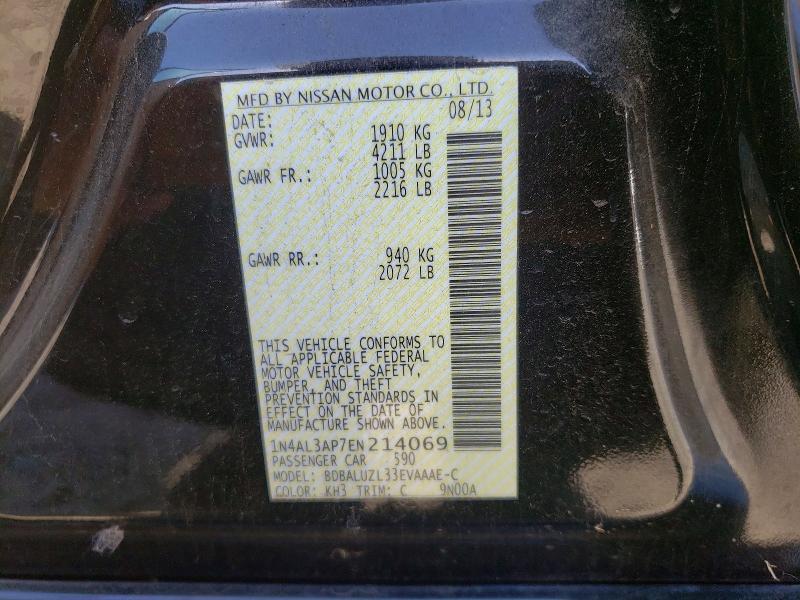 1N4AL3AP7EN214069 2014 NISSAN ALTIMA photo no. 12