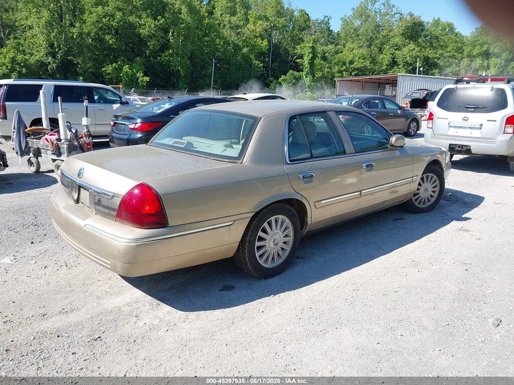 2MEFM75V08X652592 2008 MERCURY GRAND MARQUIS photo no. 4