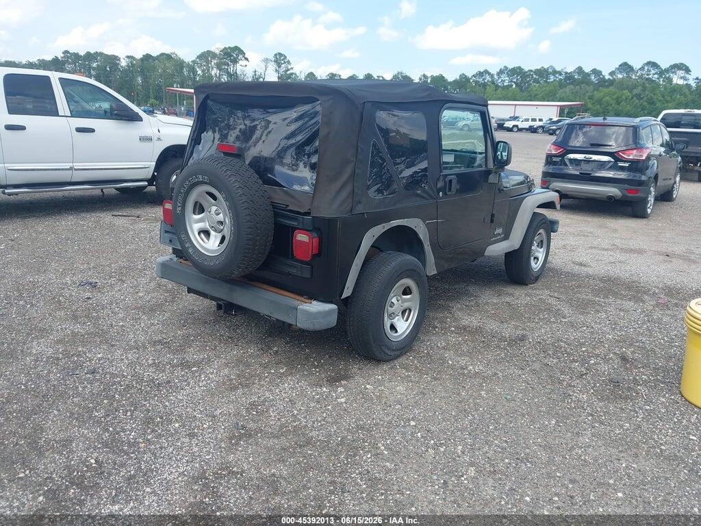 1J4FA29175P314347 2005 JEEP WRANGLER photo no. 4