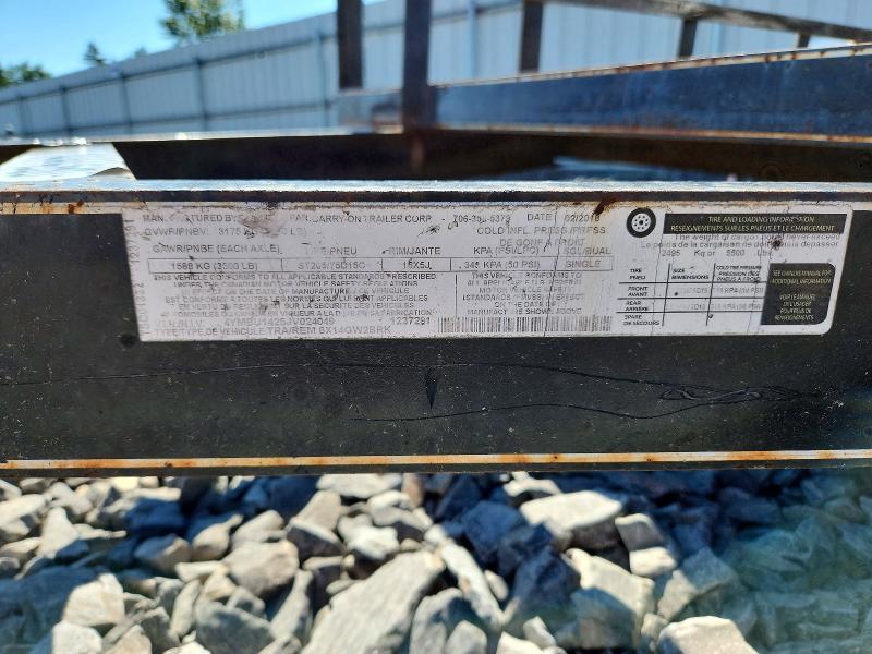 4YMBU1425JV024049 2018 UTILITY LANDSCAPE ULITY TRAILER photo no. 8