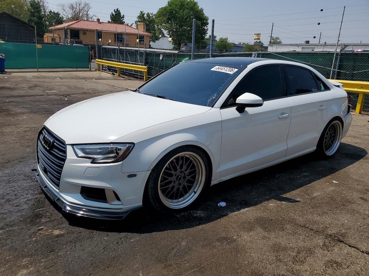 WAUB8GFFXJ1047633 2018 AUDI A3 photo no. 1
