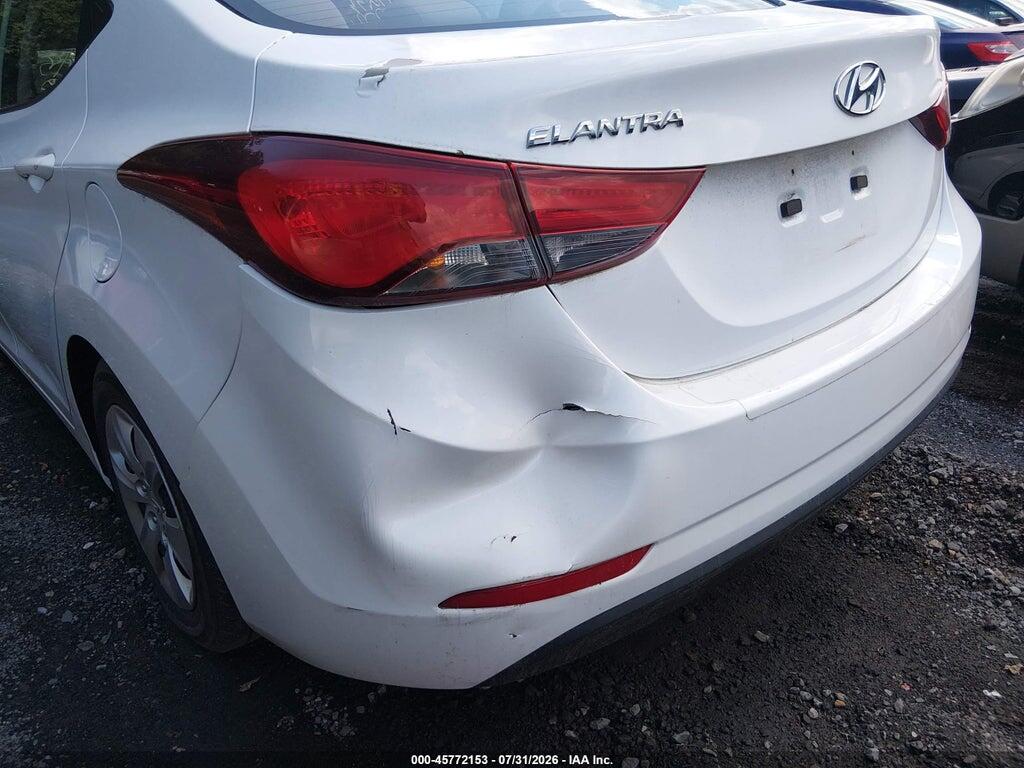 5NPDH4AE4GH765818 2016 HYUNDAI ELANTRA photo no. 6