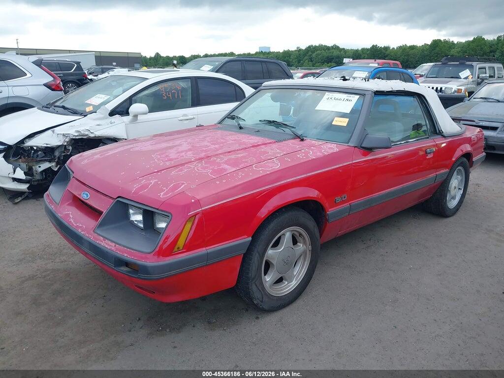 1FABP27M2FF117292 1985 FORD MUSTANG photo no. 2