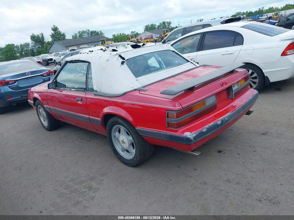1FABP27M2FF117292 1985 FORD MUSTANG photo no. 3