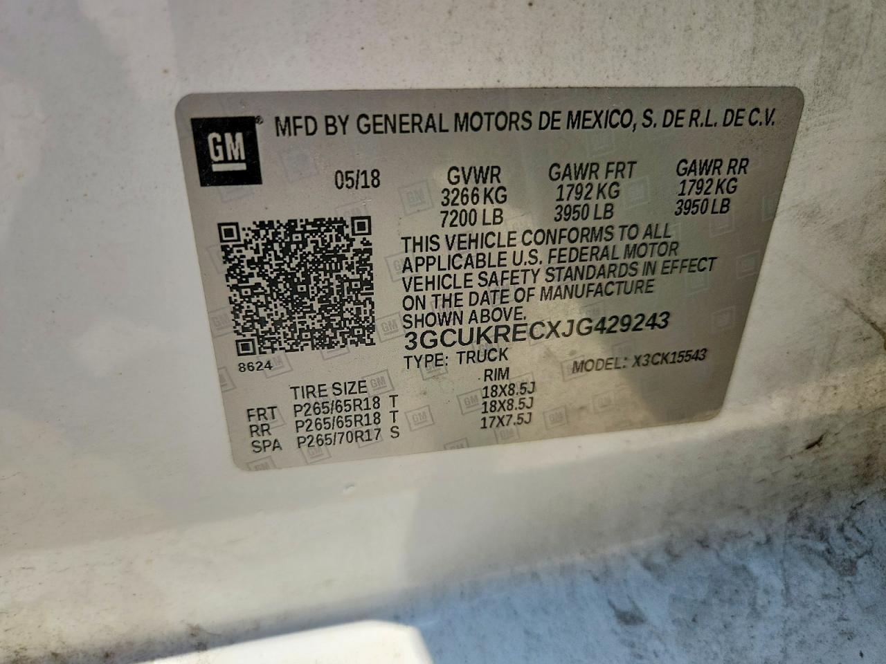 2018 CHEVROLET SILVERADO K1500 LT — Фото 13 из 13
