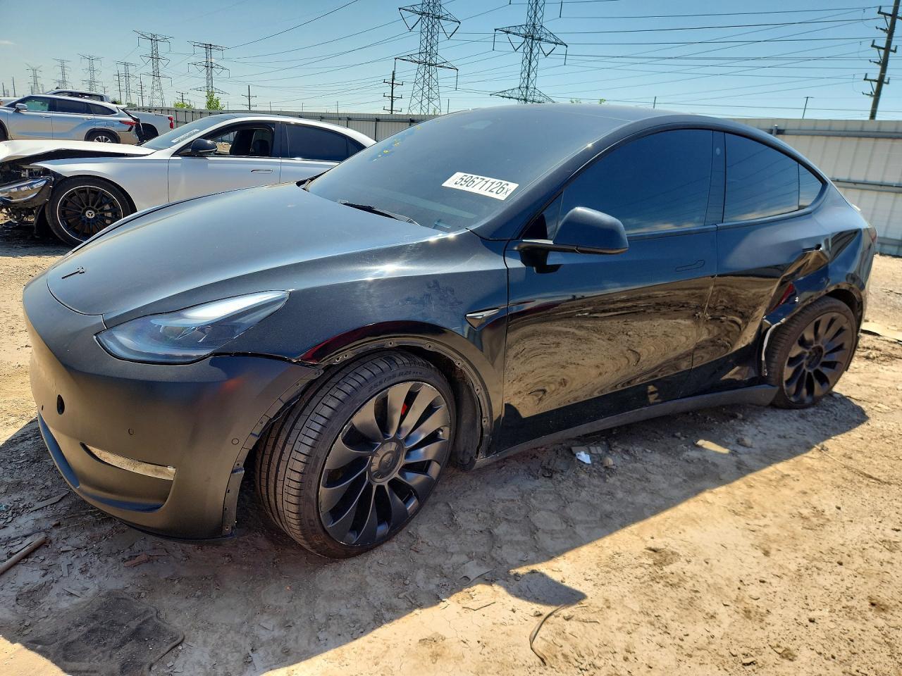 7SAYGDEF4NF567973 2022 TESLA MODEL Y photo no. 1