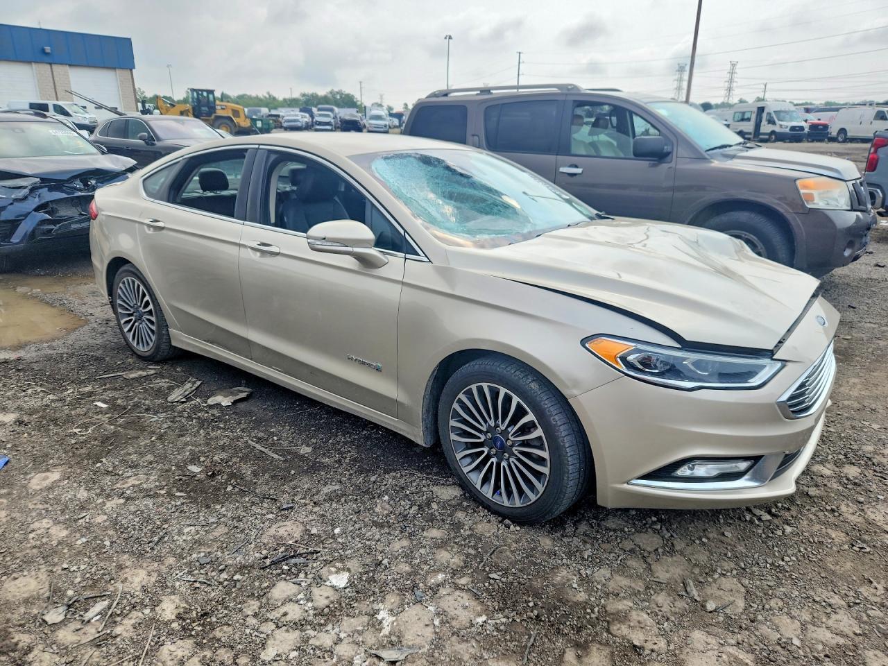 2018 FORD FUSION TITANIUM/PLATINUM HEV — Фото 4 из 12