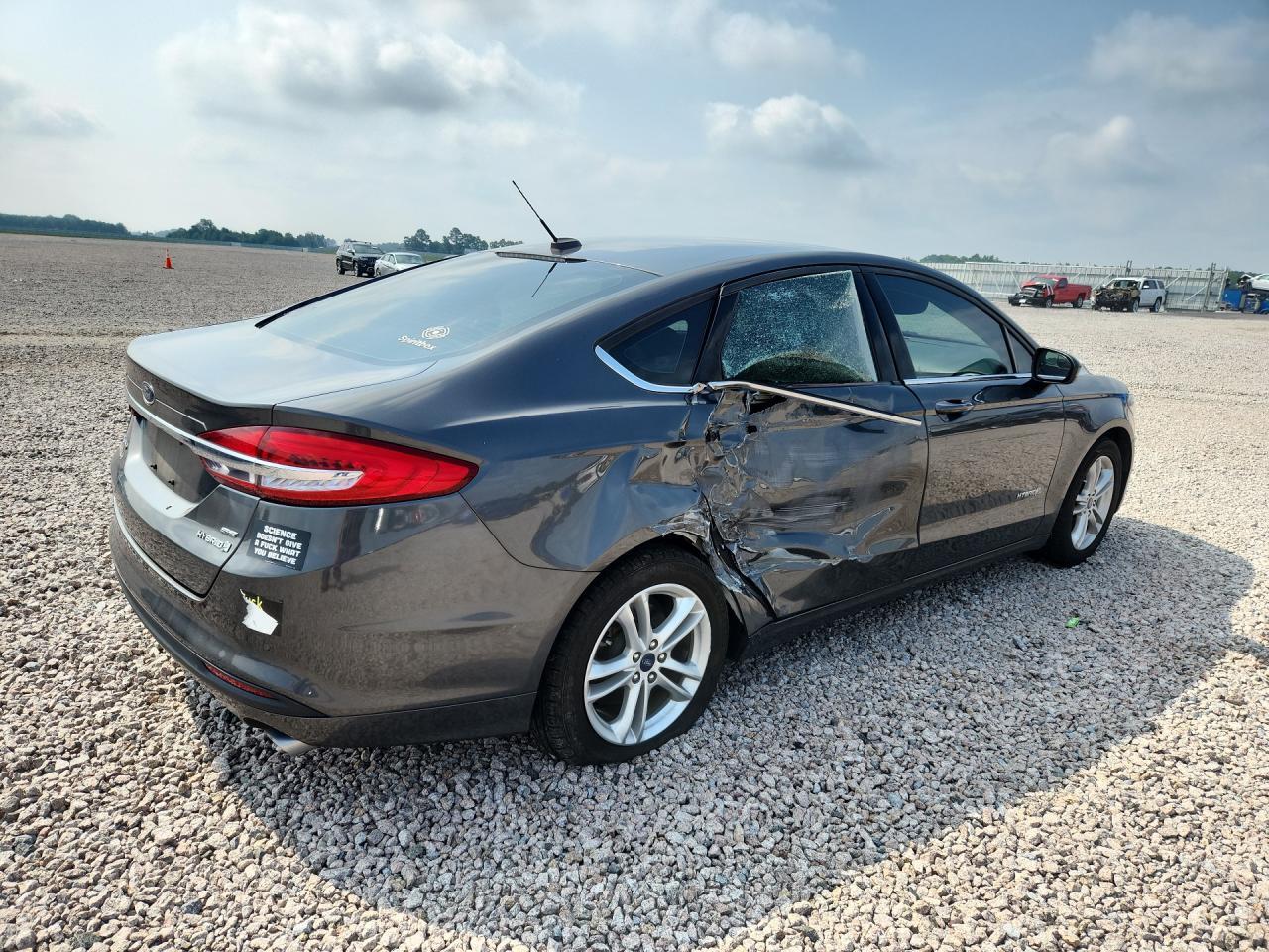 2018 FORD FUSION SE HYBRID — Фото 3 из 12