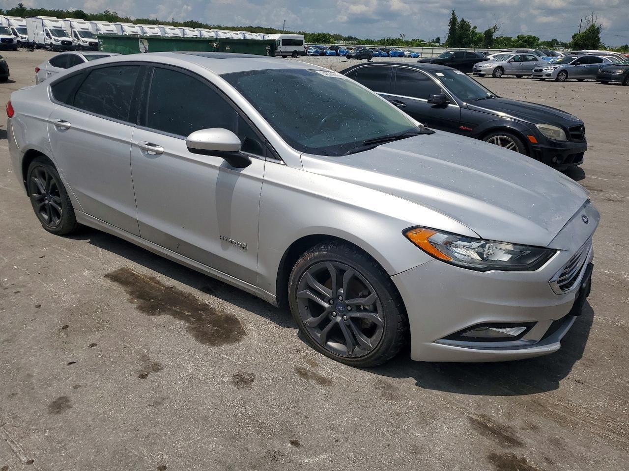 2018 FORD FUSION SE HYBRID — Фото 4 из 12