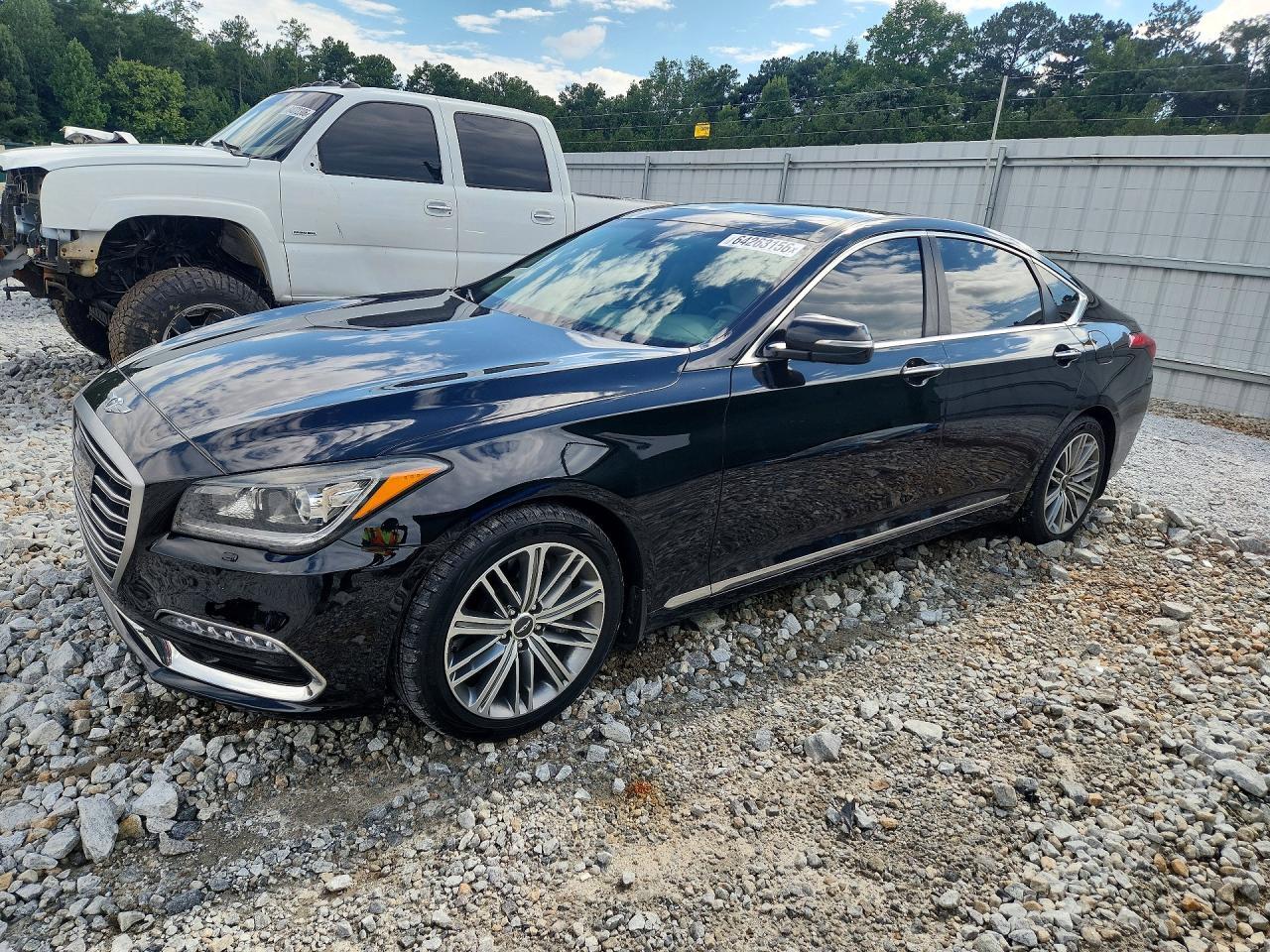 2018 GENESIS G80 KMHGN4JE1JU239211