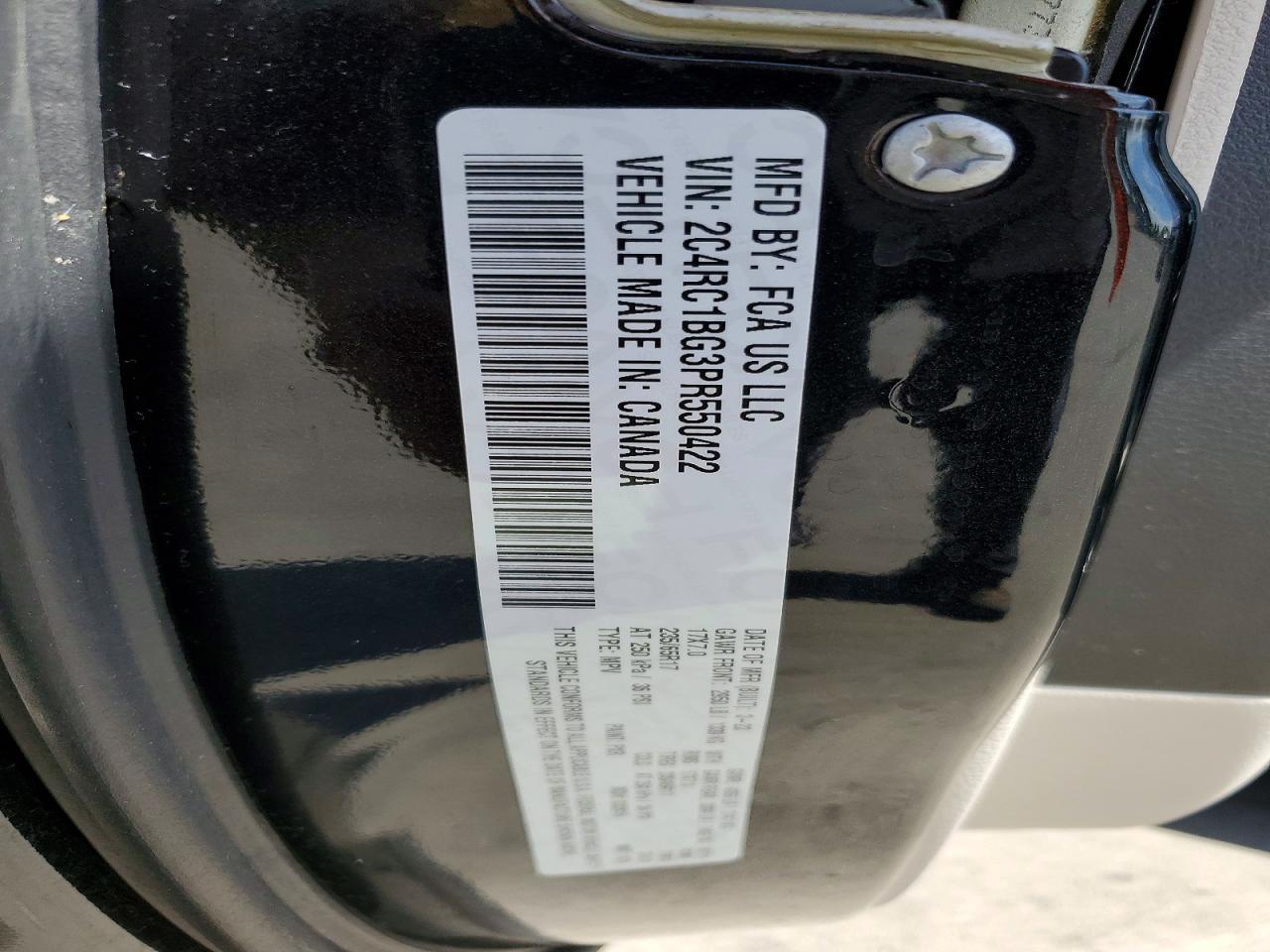 2023 CHRYSLER PACIFICA TOURING L — Фото 13 из 13