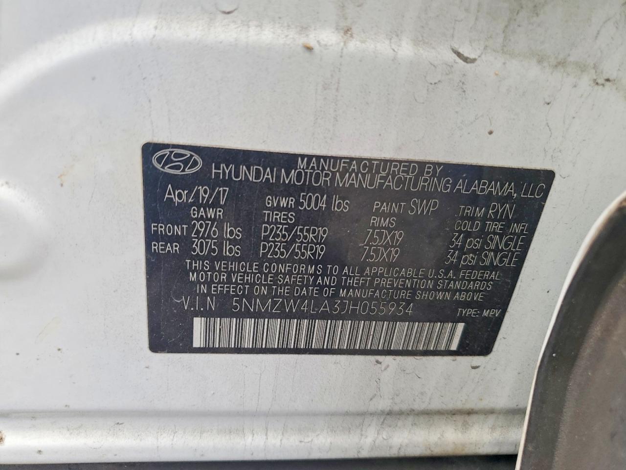 2018 HYUNDAI SANTA FE SPORT 2.0T ULTIMATE — Фото 13 из 13