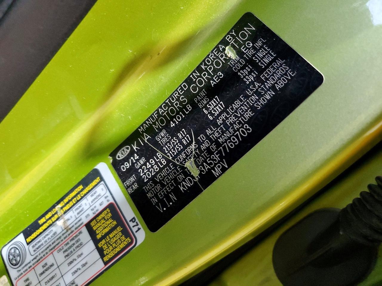 2015 KIA SOUL + — Фото 12 из 12