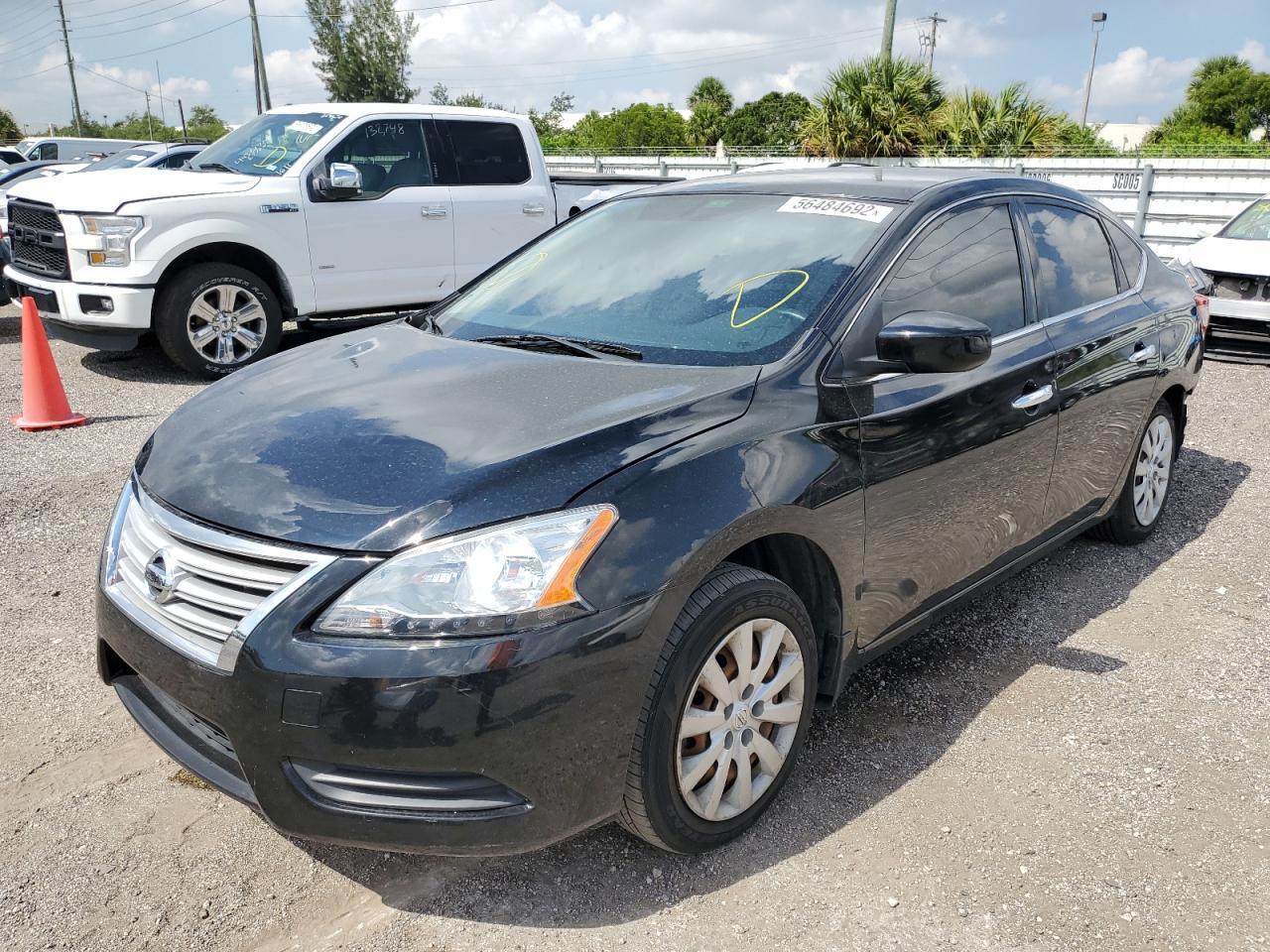 2015 NISSAN SENTRA S — Фото 2 из 10