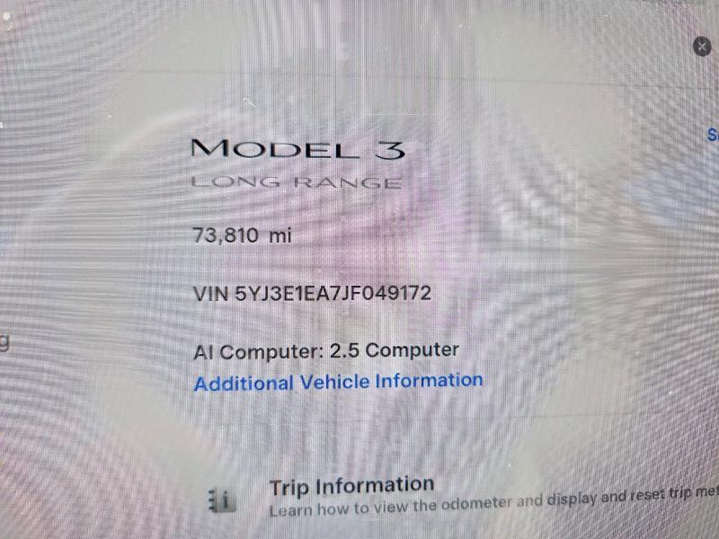 2018 TESLA MODEL 3 — Фото 9 из 12