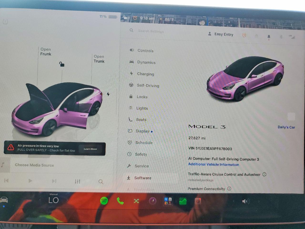 2023 TESLA MODEL 3 — Фото 9 из 12