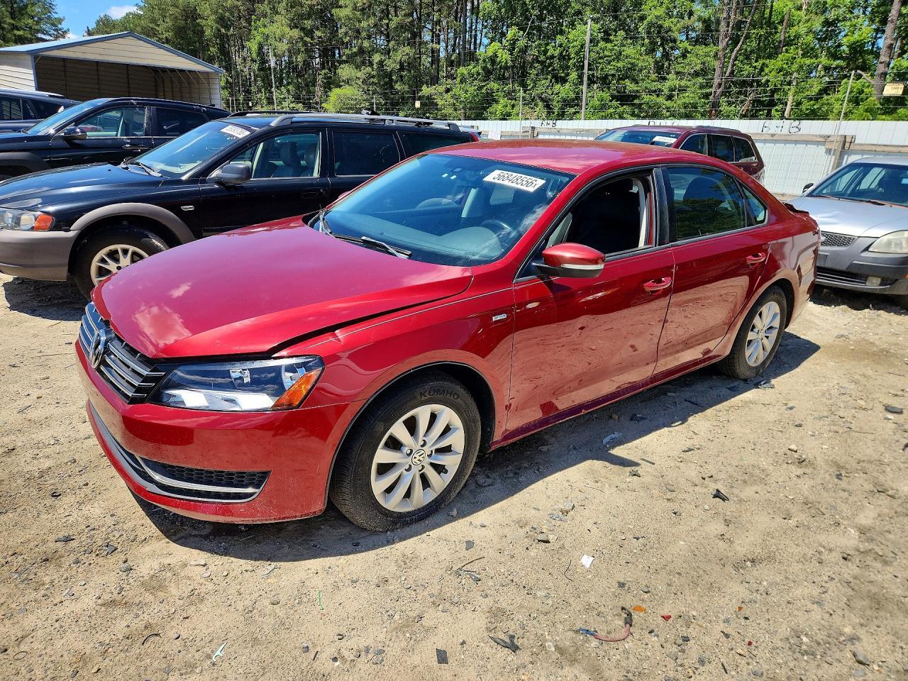 2015 VOLKSWAGEN PASSAT S