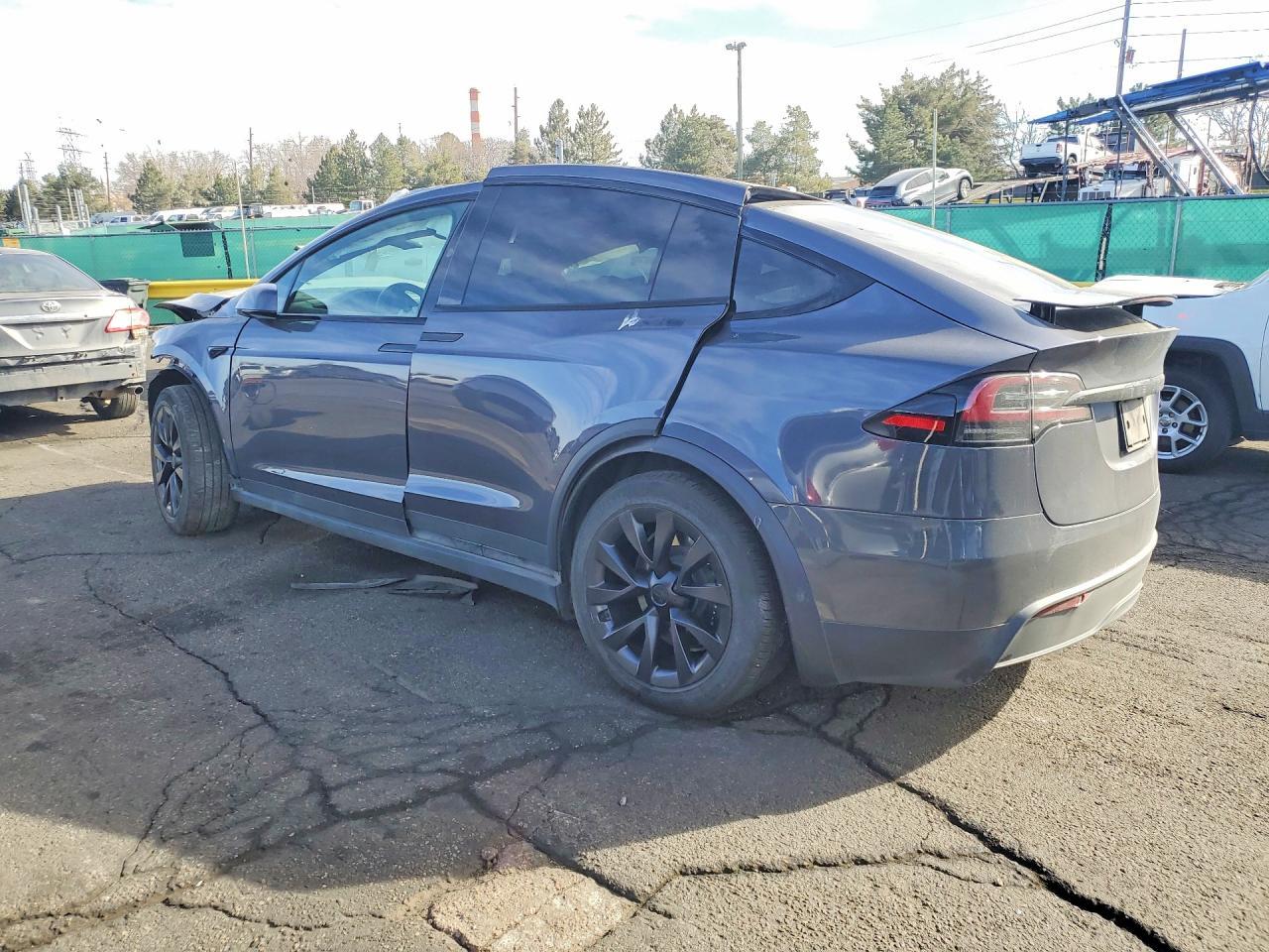7SAXCBE53PF416192 2023 TESLA MODEL X photo no. 2