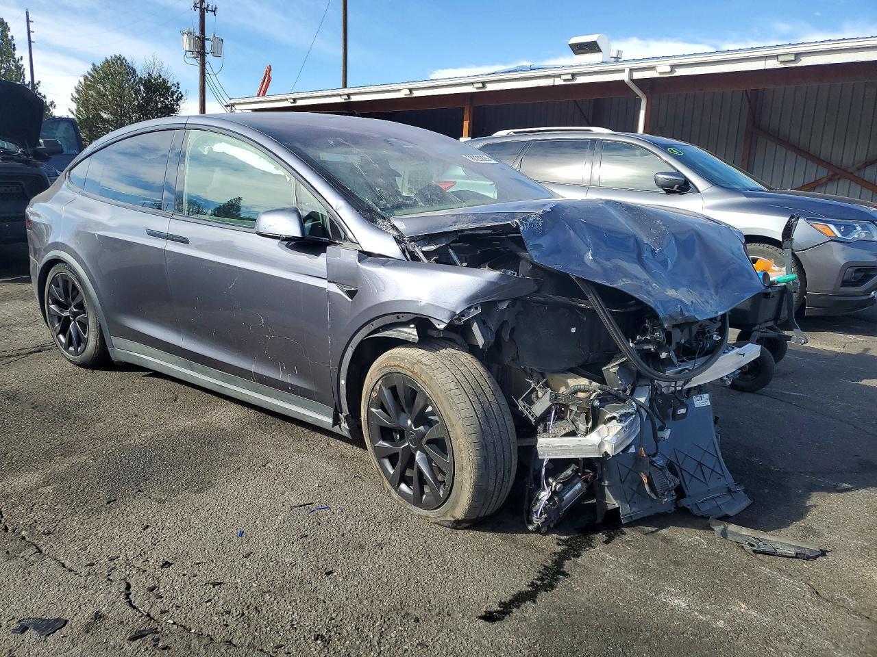 7SAXCBE53PF416192 2023 TESLA MODEL X photo no. 4