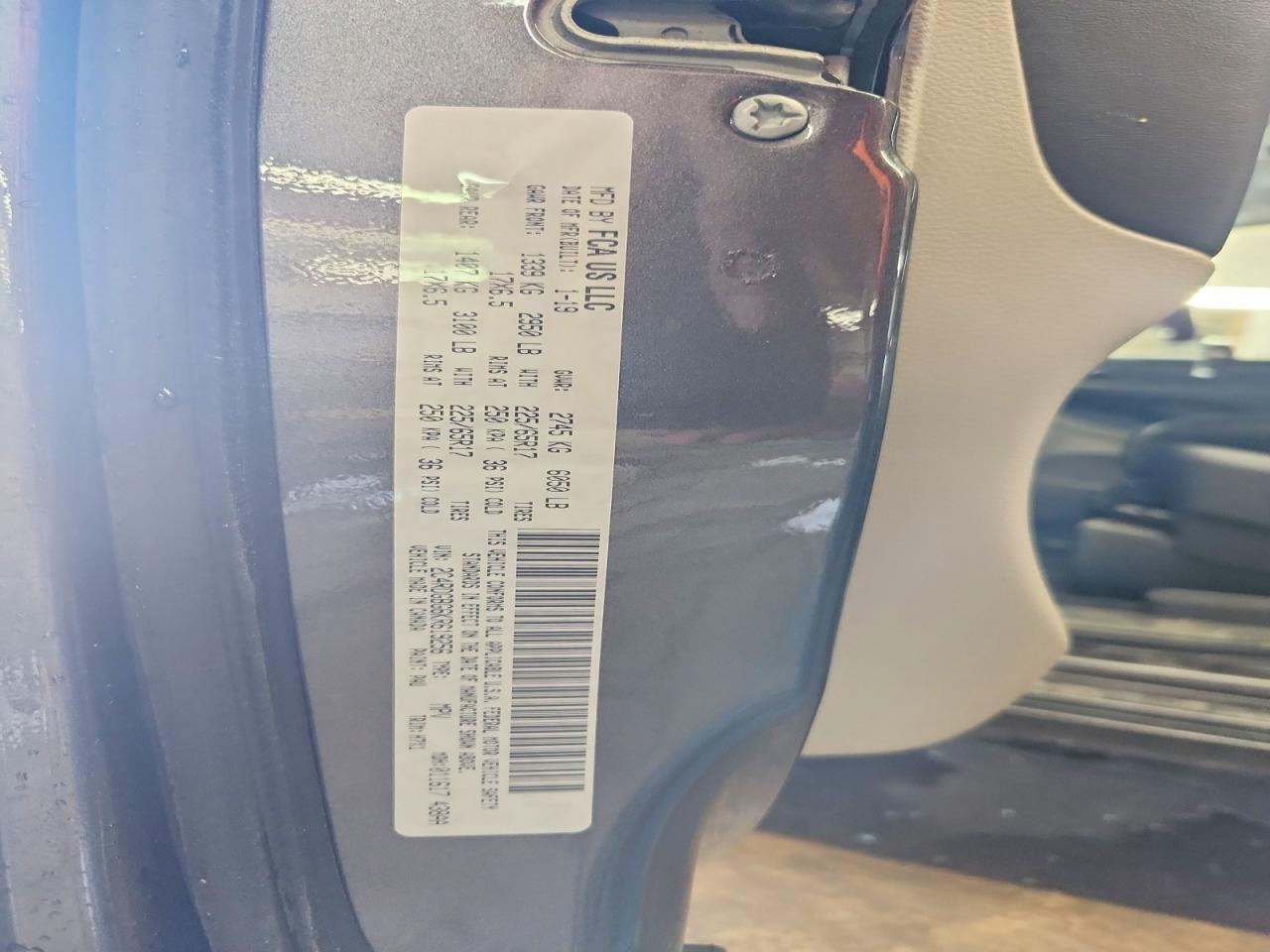 2019 DODGE GRAND CARAVAN SE — Фото 14 из 14