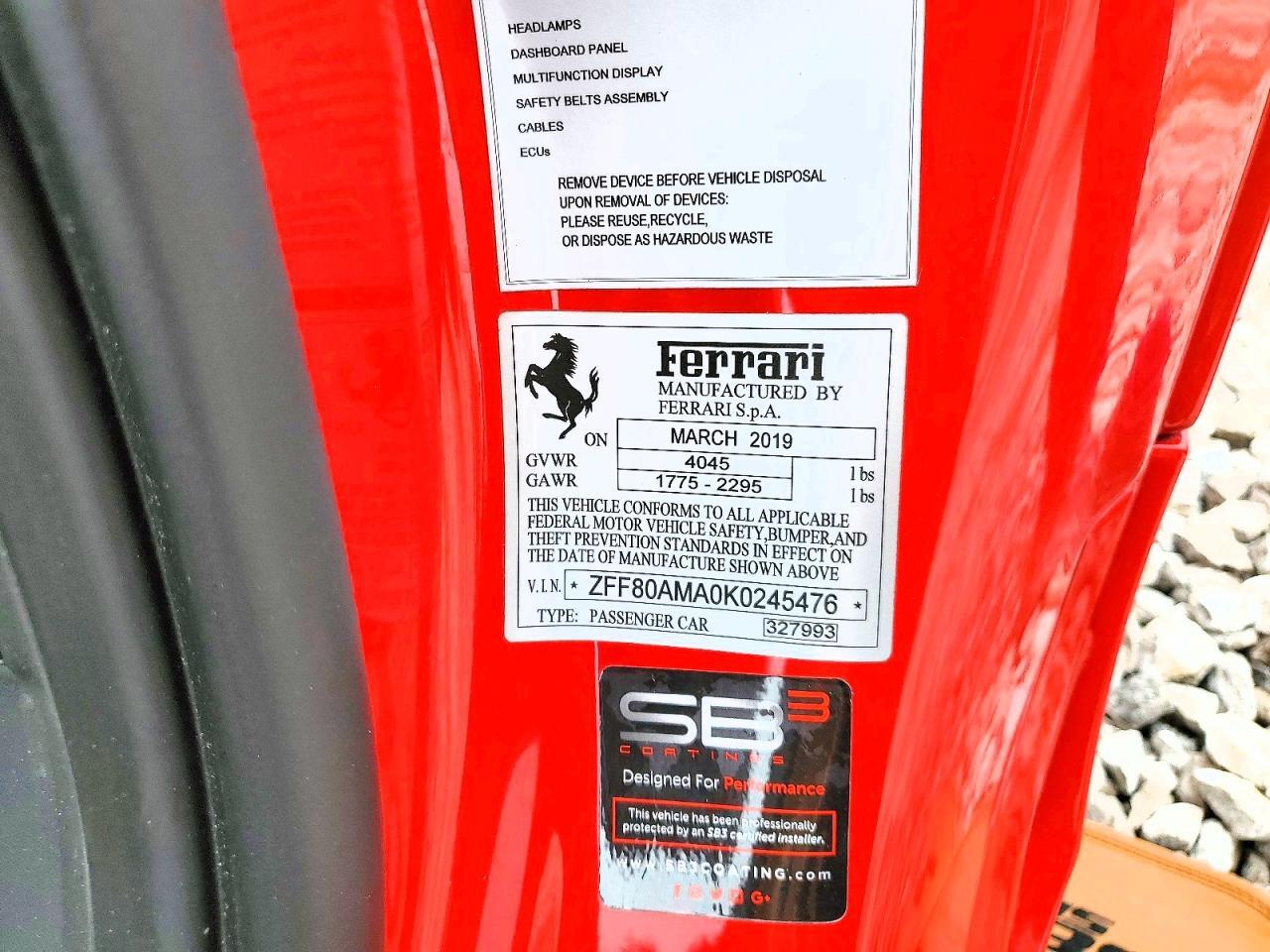 2019 FERRARI 488 SPIDER — Фото 13 из 13