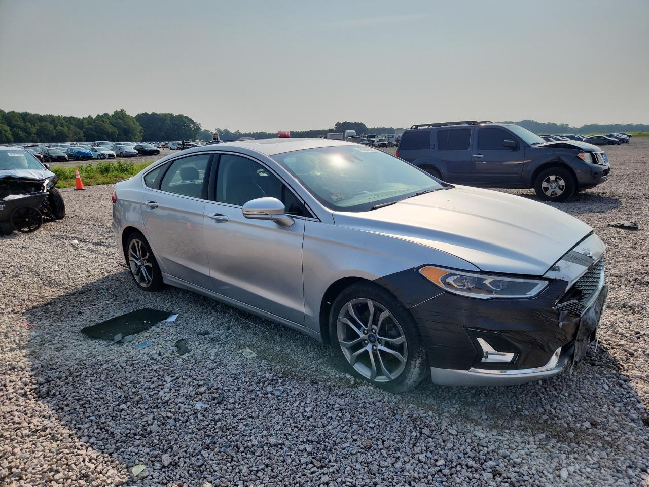 2019 FORD FUSION TITANIUM HEV — Фото 4 из 12