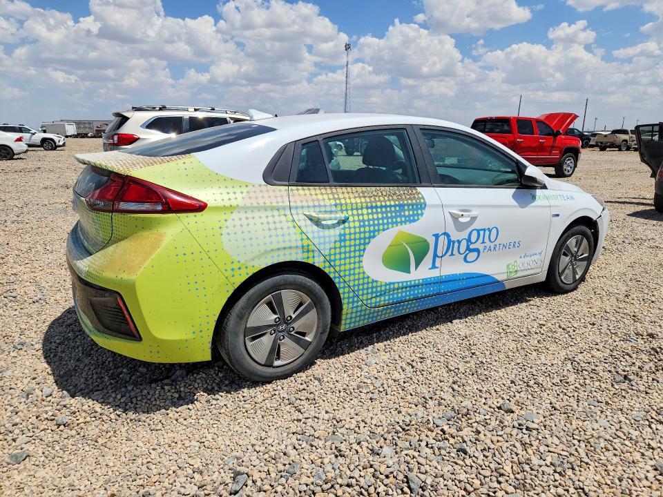 2019 HYUNDAI IONIQ BLUE — Фото 3 из 12