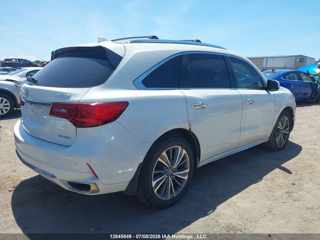 5FRYD4H86HB501222 2017 ACURA MDX photo no. 4