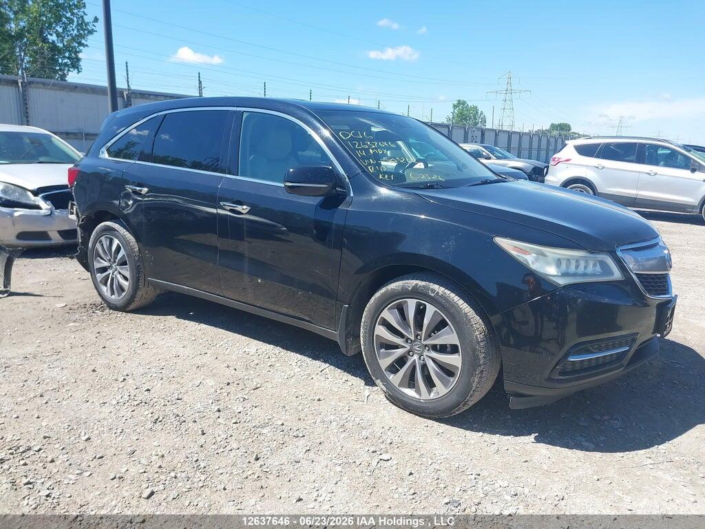 2014 ACURA MDX 5FRYD4H44EB505262