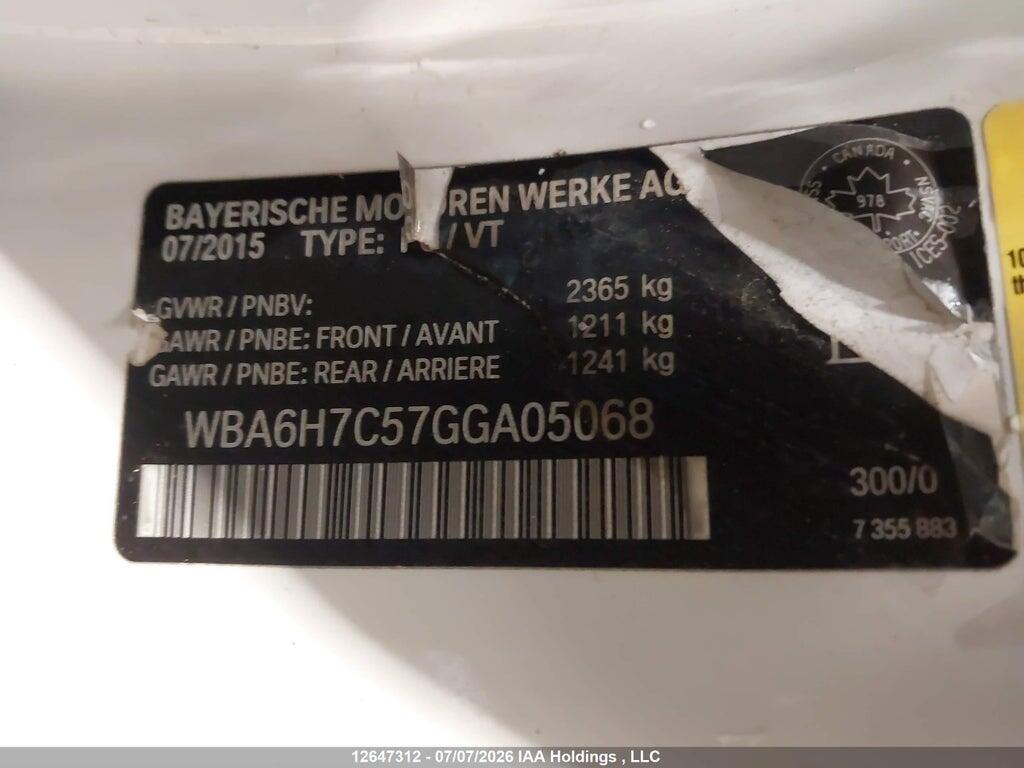 WBA6H7C57GGA05068 2016 BMW 650 photo no. 9
