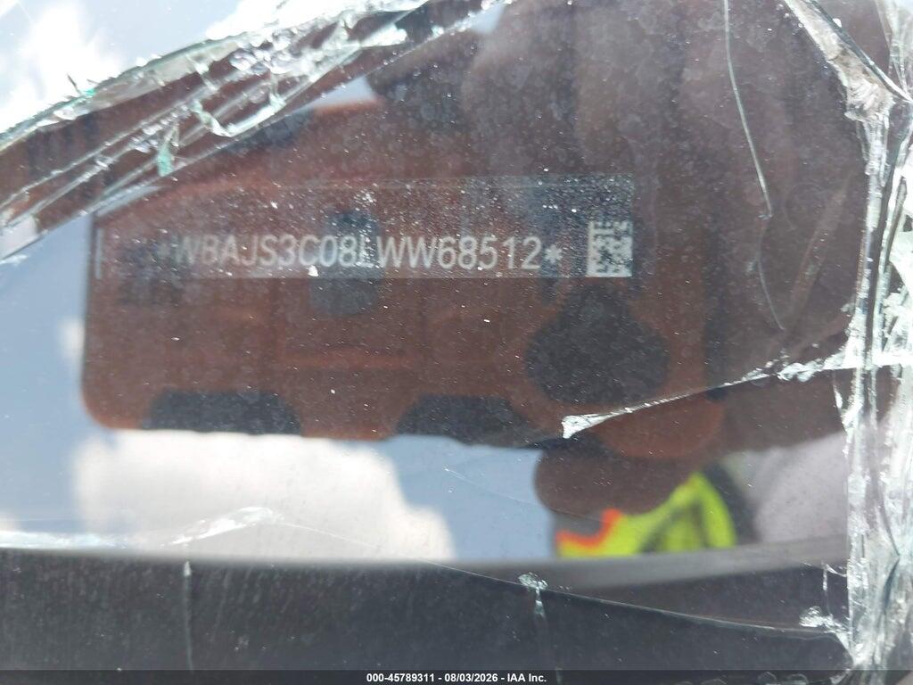 WBAJS3C08LWW68512 2020 BMW 540I photo no. 9
