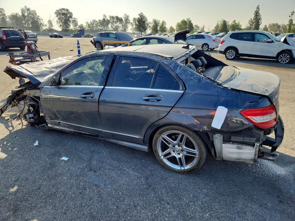 WDDGF54X09F208493 2009 MERCEDES-BENZ C photo no. 2
